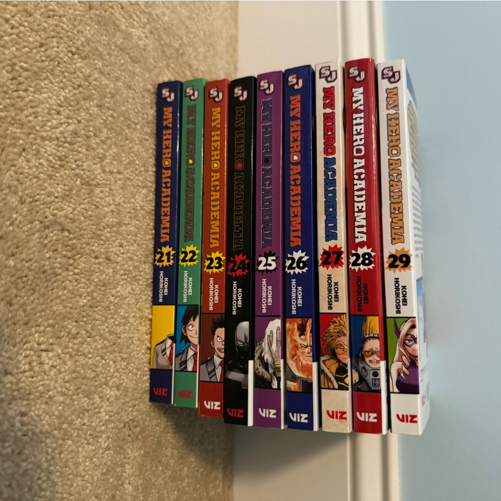 My Hero Academia Manga 21-29